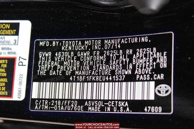 2014 Toyota Camry L 4dr Sedan - 22606445 - 23