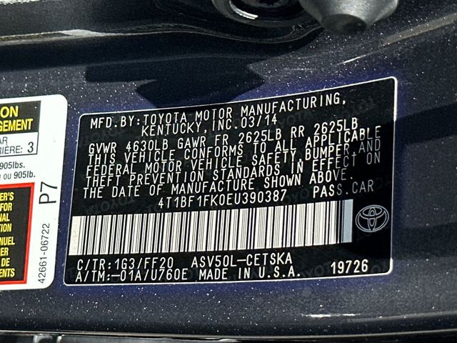 2014 Toyota Camry SE - 23047205 - 20