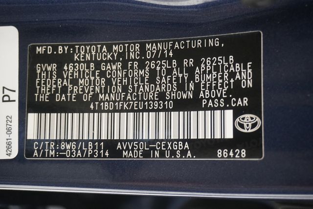 2014 Toyota Camry Hybrid  - 22977936 - 29