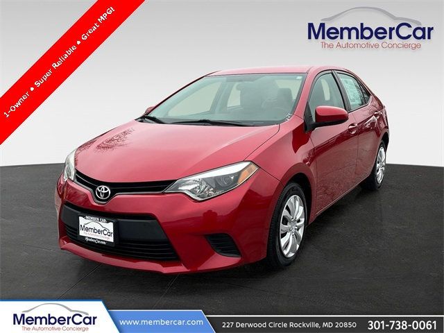 2014 Toyota Corolla 4dr Sedan CVT LE - 22950567 - 0