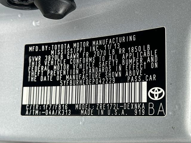 2014 Toyota Corolla LE - 23016413 - 10