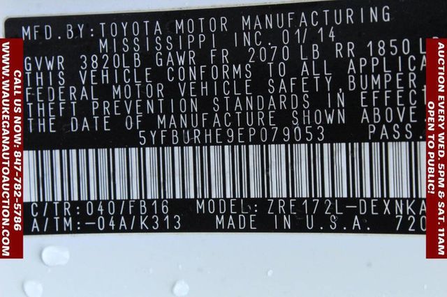 2014 Toyota Corolla LE 4dr Sedan - 22945293 - 9