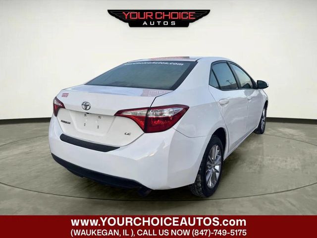 2014 Toyota Corolla LE 4dr Sedan - 22974789 - 4