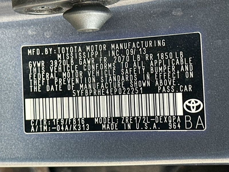 2014 Toyota Corolla LE ECO - 23027260 - 20