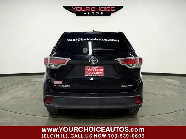 2014 Toyota Highlander AWD 4dr V6 XLE - 23027915 - 3