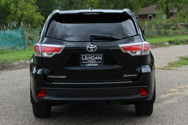 2014 Toyota Highlander AWD XLE W/ LEATHER, MOONROOF - 23083627 - 4