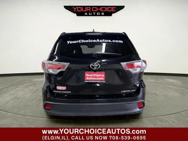 2014 Toyota Highlander Limited AWD 4dr SUV - 23023446 - 3