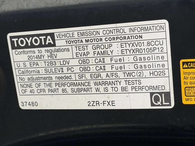 2014 Toyota Prius v 5dr Wagon Three - 22993937 - 26