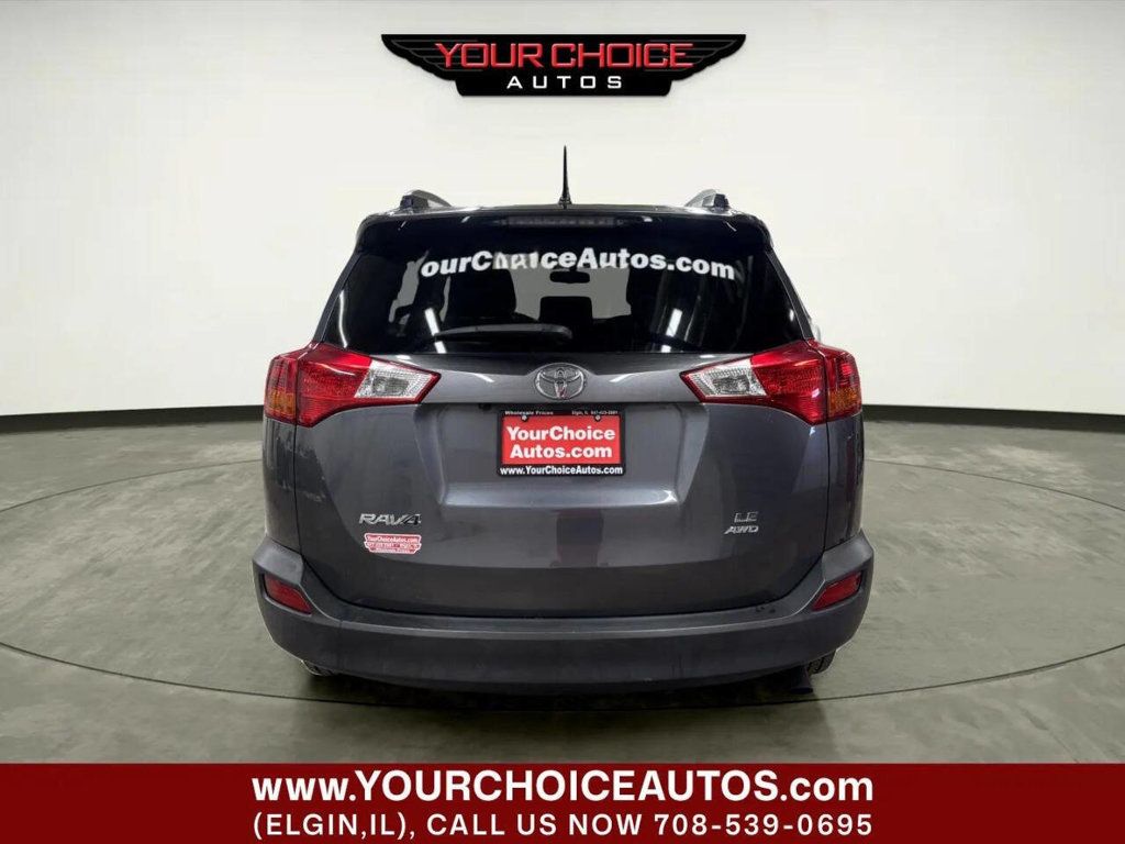 2014 Toyota RAV4 AWD 4dr LE - 23050438 - 3