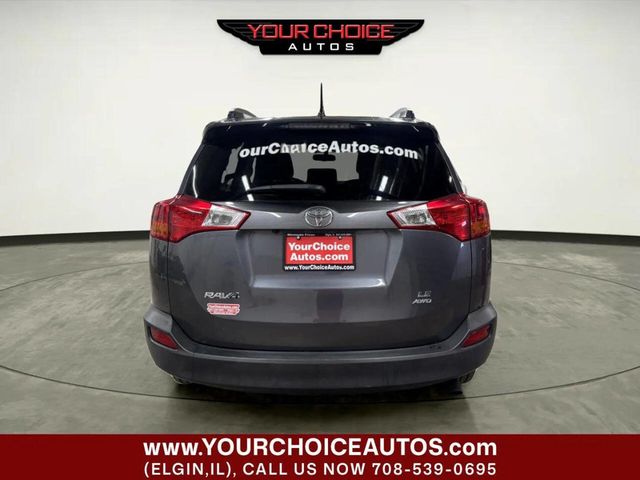 2014 Toyota RAV4 AWD 4dr LE - 23050438 - 3