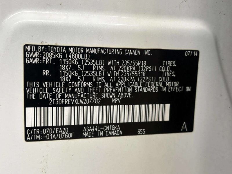 2014 Toyota RAV4 AWD 4dr Limited - 22976962 - 41