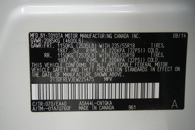 2014 Toyota RAV4 Limited - 23013763 - 35