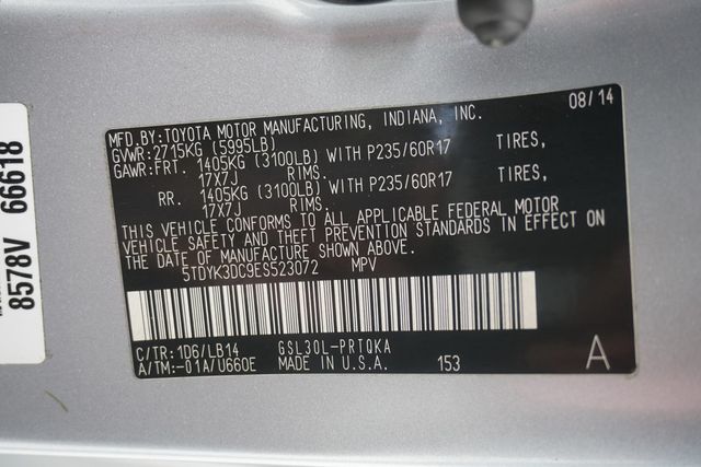 2014 Toyota Sienna  - 23006066 - 33