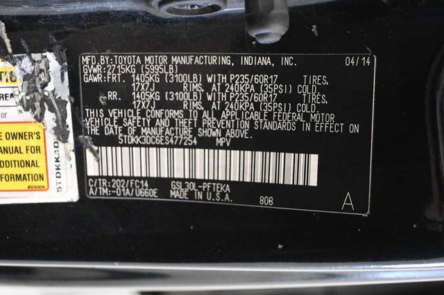 2014 Toyota Sienna 5dr 7-Passenger Van V6 LE FWD Mobility - 23007353 - 32