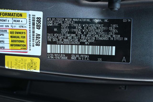 2014 Toyota Sienna XLE Mobility Handicap Van - 22951132 - 30