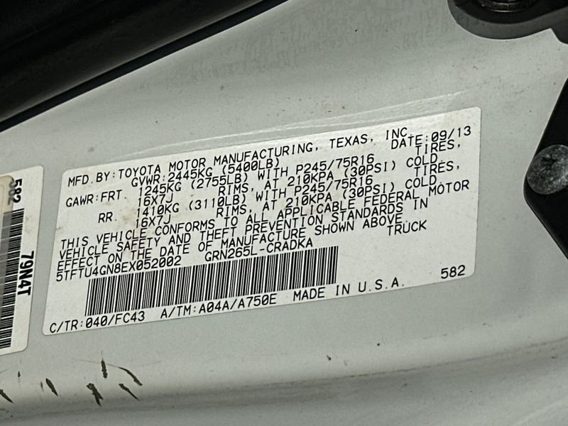 2014 Toyota Tacoma 2WD Access Cab V6 Automatic PreRunner - 23043478 - 21