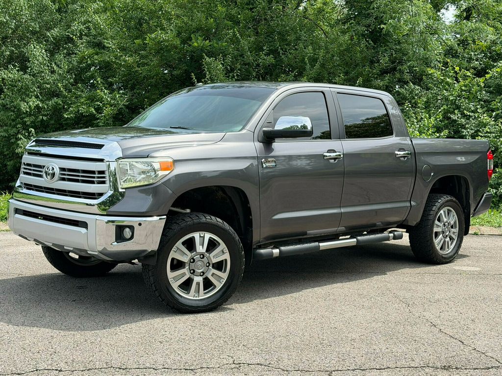 2014 Toyota Tundra 1794, Western Saddle Interior, Blind Spot Monitor, Land Change - 23035160 - 1