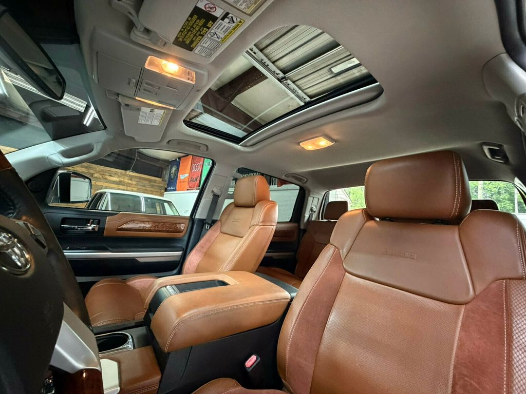 2014 Toyota Tundra 1794, Western Saddle Interior, Blind Spot Monitor, Land Change - 23035160 - 19