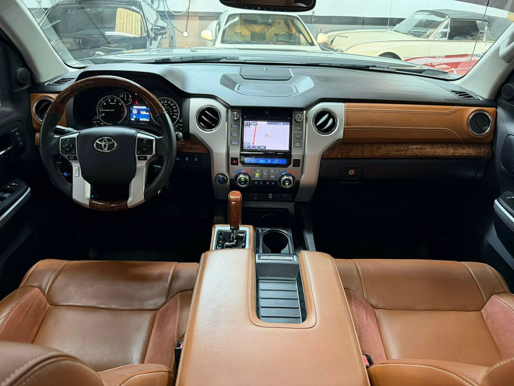 2014 Toyota Tundra 1794, Western Saddle Interior, Blind Spot Monitor, Land Change - 23035160 - 32