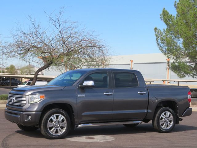 2014 Toyota Tundra 1OWNER AZ PLATINUM CREWMAX TUNDRA LOW MILES LEATHER 4X4  - 22993620 - 0