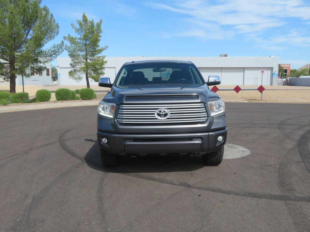 2014 Toyota Tundra 1OWNER AZ PLATINUM CREWMAX TUNDRA LOW MILES LEATHER 4X4  - 22993620 - 11