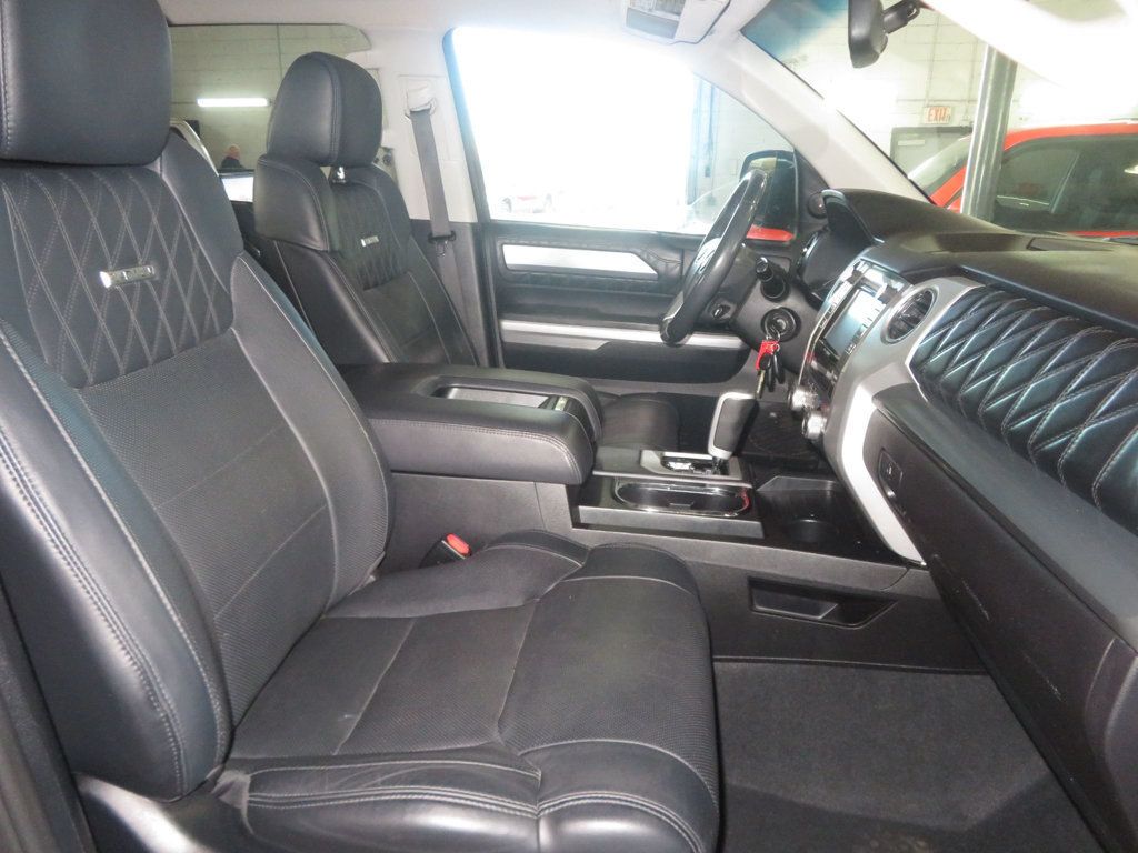 2014 Toyota Tundra 1OWNER AZ PLATINUM CREWMAX TUNDRA LOW MILES LEATHER 4X4  - 22993620 - 35
