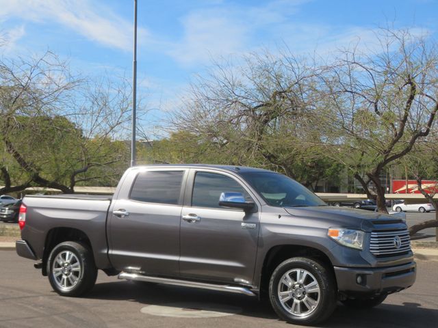 2014 Toyota Tundra 1OWNER AZ PLATINUM CREWMAX TUNDRA LOW MILES LEATHER 4X4  - 22993620 - 3