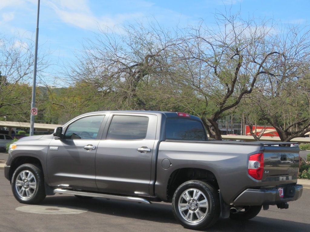 2014 Toyota Tundra 1OWNER AZ PLATINUM CREWMAX TUNDRA LOW MILES LEATHER 4X4  - 22993620 - 4