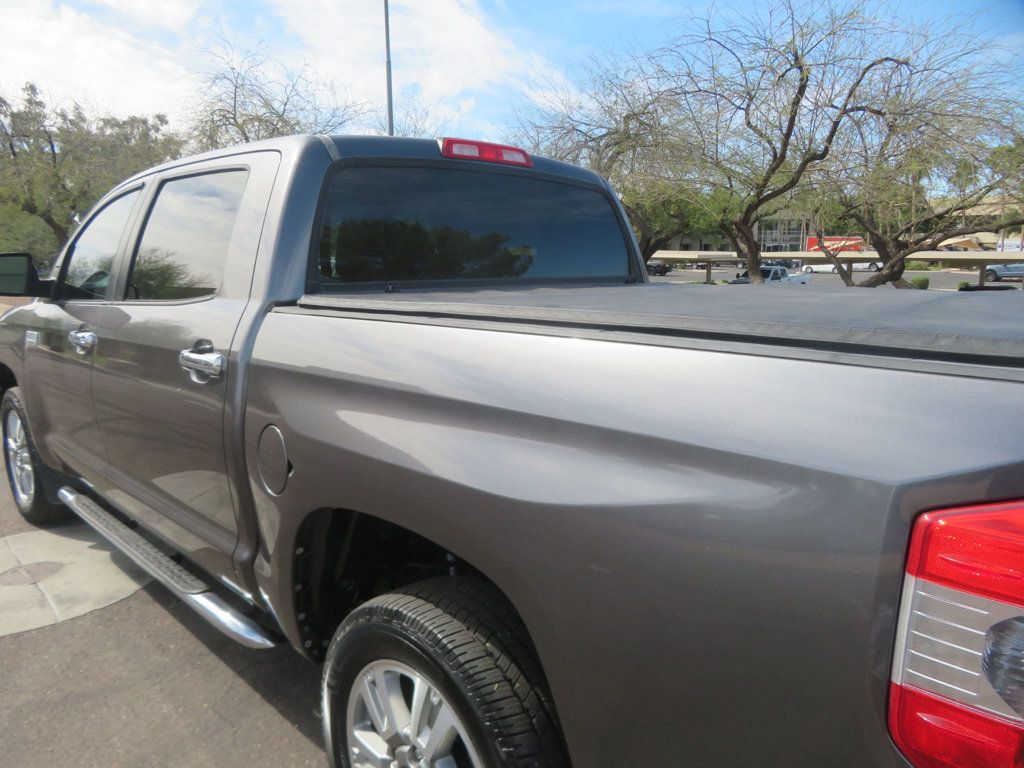 2014 Toyota Tundra 1OWNER AZ PLATINUM CREWMAX TUNDRA LOW MILES LEATHER 4X4  - 22993620 - 7