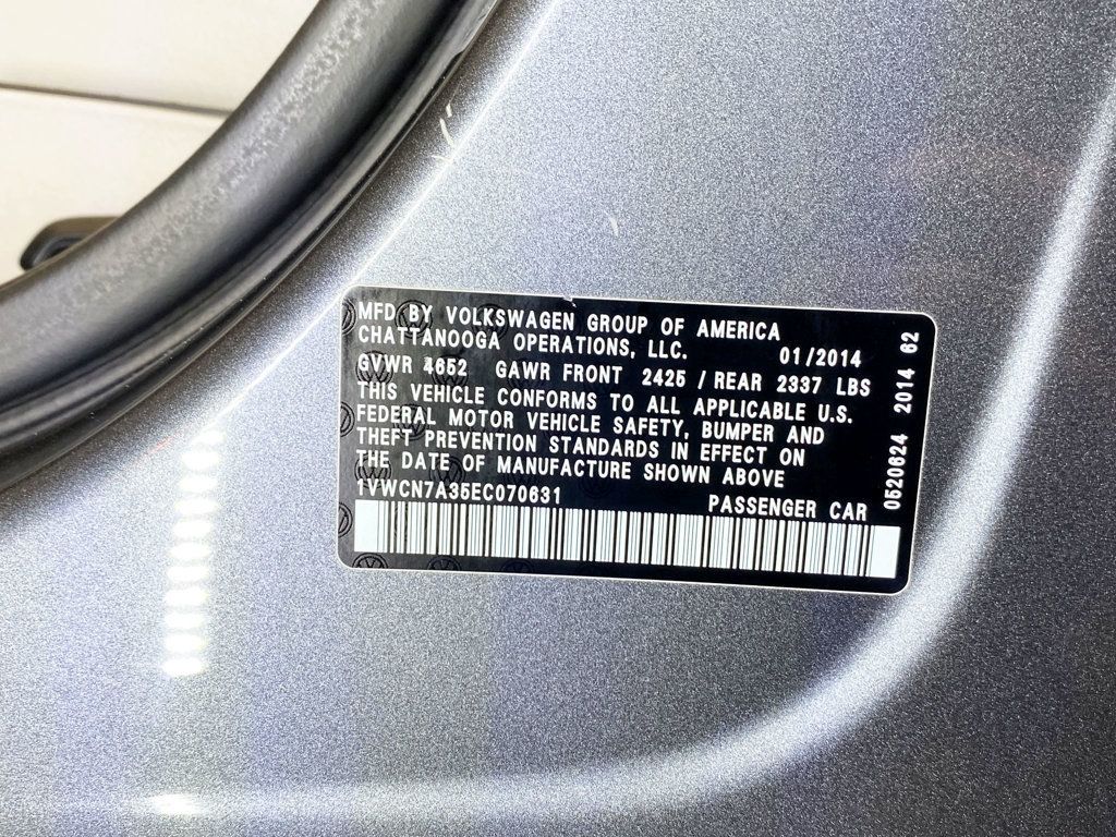 2014 Volkswagen Passat 4dr Sedan 2.0L DSG TDI SEL Premium - 22947949 - 70