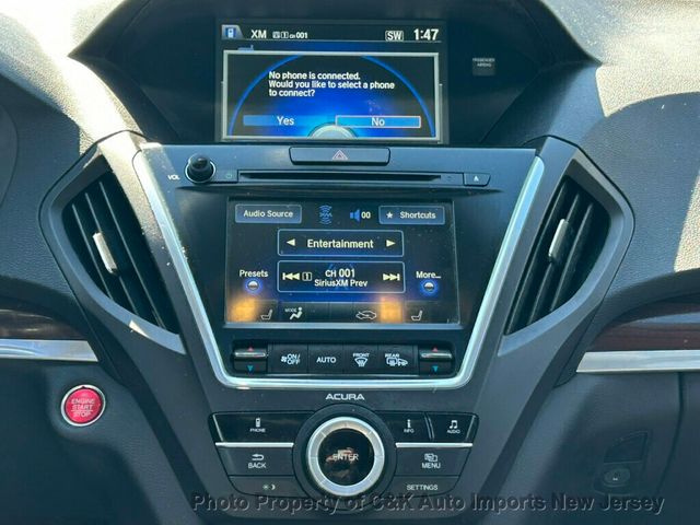 2015 Acura MDX Back-Up Camera, Heated Seats, 3rd Row, Power Sunroof - 22994392 - 47
