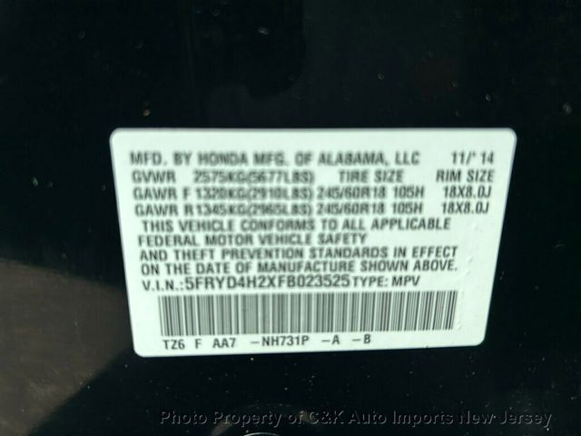 2015 Acura MDX Back-Up Camera, Heated Seats, 3rd Row, Power Sunroof - 22994392 - 66