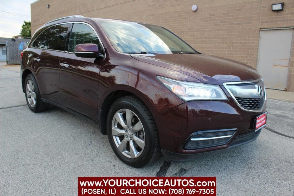 2015 Acura MDX SH AWD w/Advance w/RES 4dr SUV and Entertainment Package - 22643976 - 0