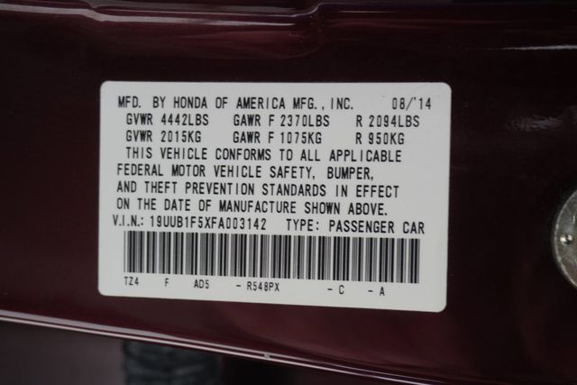 2015 Acura TLX 4dr Sedan FWD Tech - 23019261 - 34