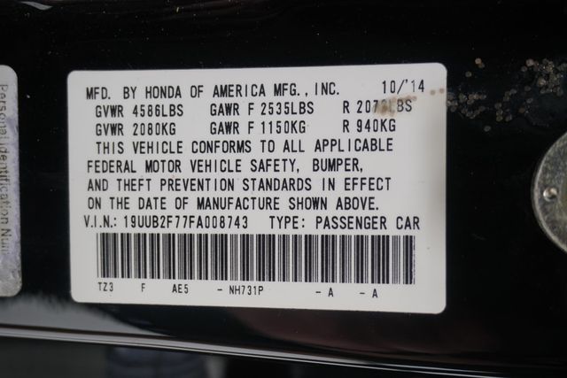 2015 Acura TLX 4dr Sedan FWD V6 Advance - 23020438 - 32