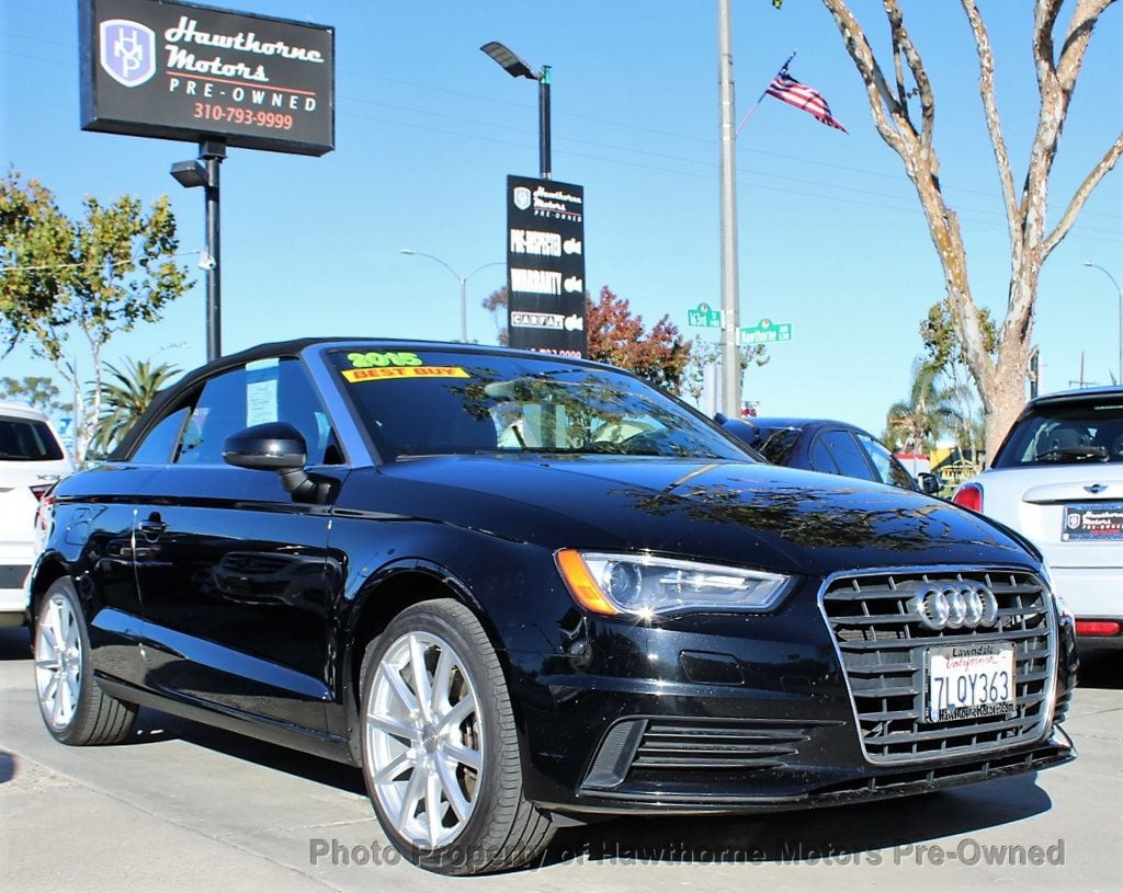 2015 Audi A3 Cabriolet 2dr Cabriolet FWD 1.8T Premium - 22644885 - 17