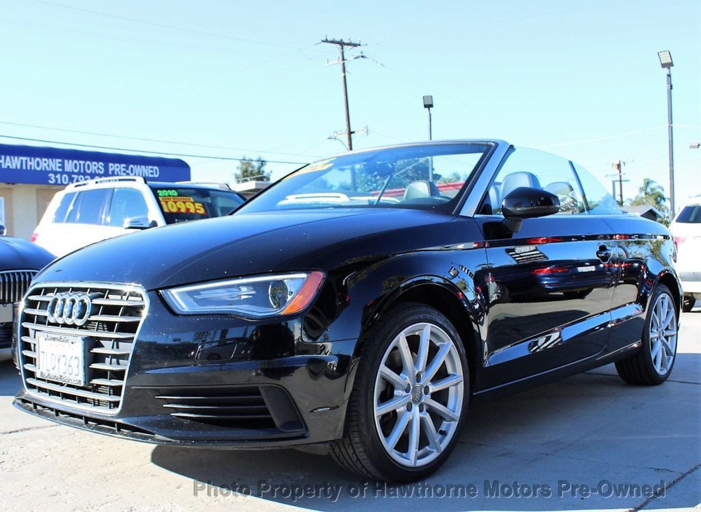 2015 Audi A3 Cabriolet 2dr Cabriolet FWD 1.8T Premium - 22644885 - 1