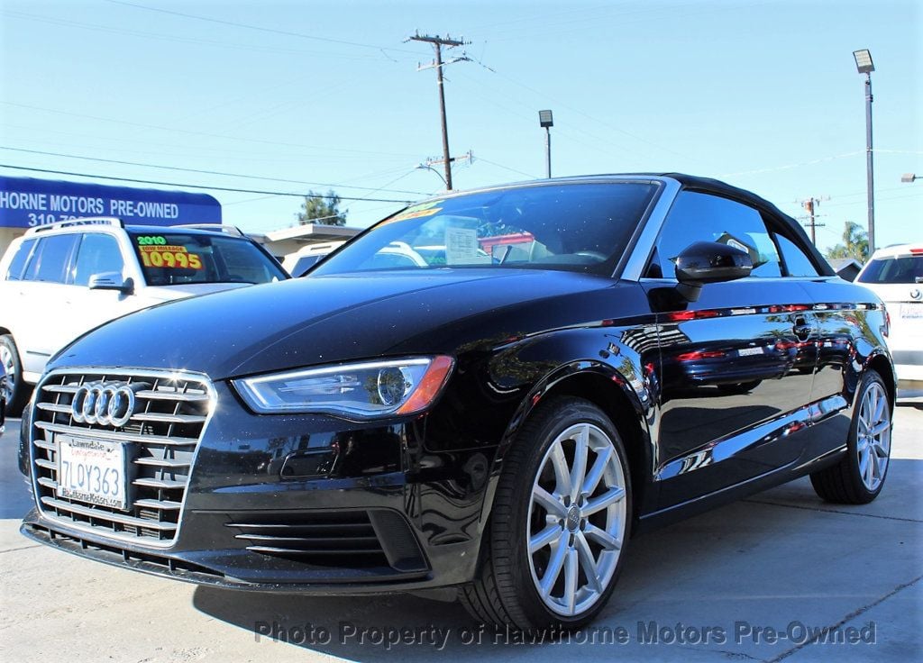 2015 Audi A3 Cabriolet 2dr Cabriolet FWD 1.8T Premium - 22644885 - 18