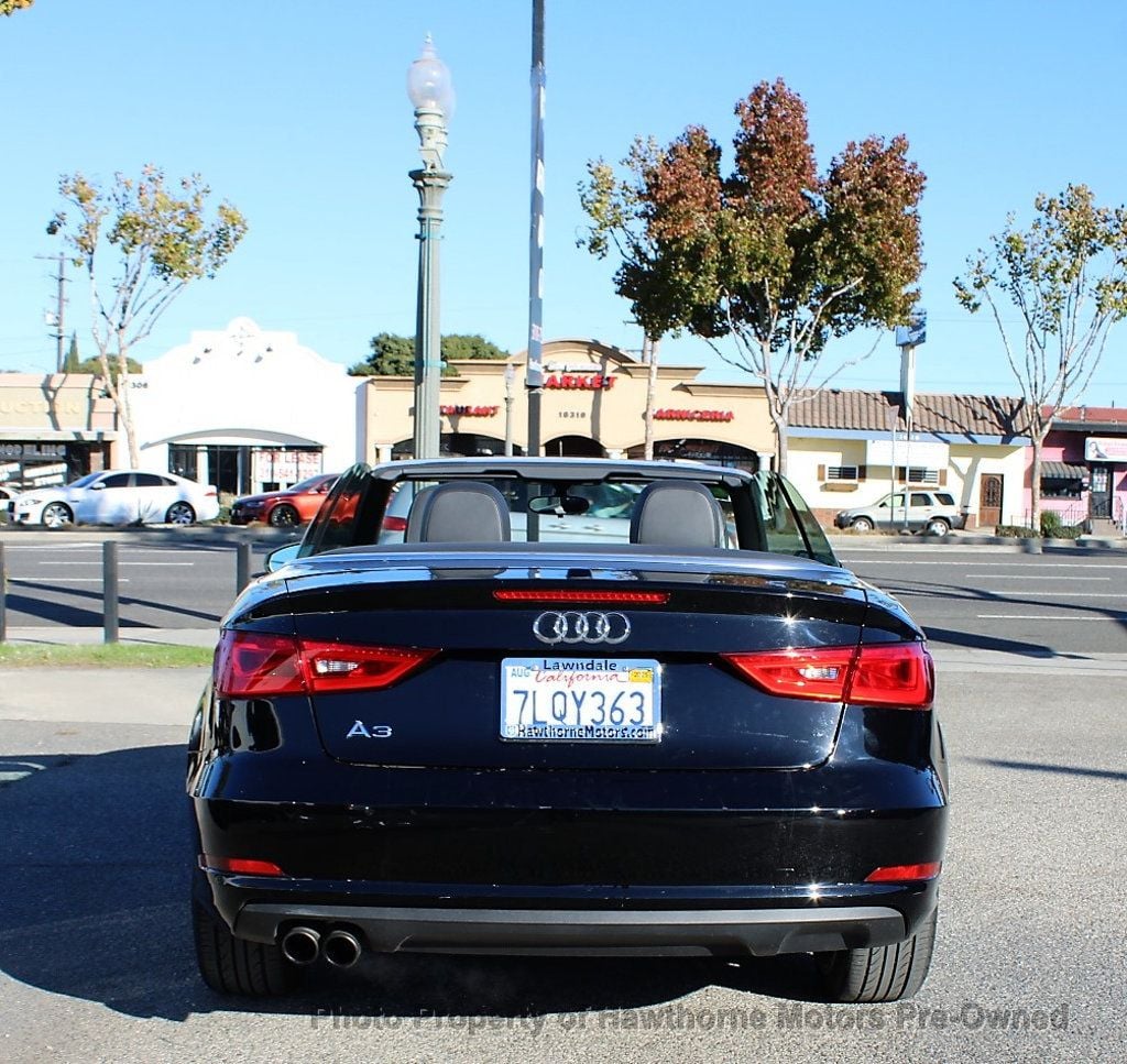 2015 Audi A3 Cabriolet 2dr Cabriolet FWD 1.8T Premium - 22644885 - 3