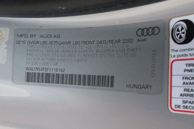 2015 AUDI A3 Cabriolet 2dr Cabriolet quattro 2.0T Premium - 22951656 - 36