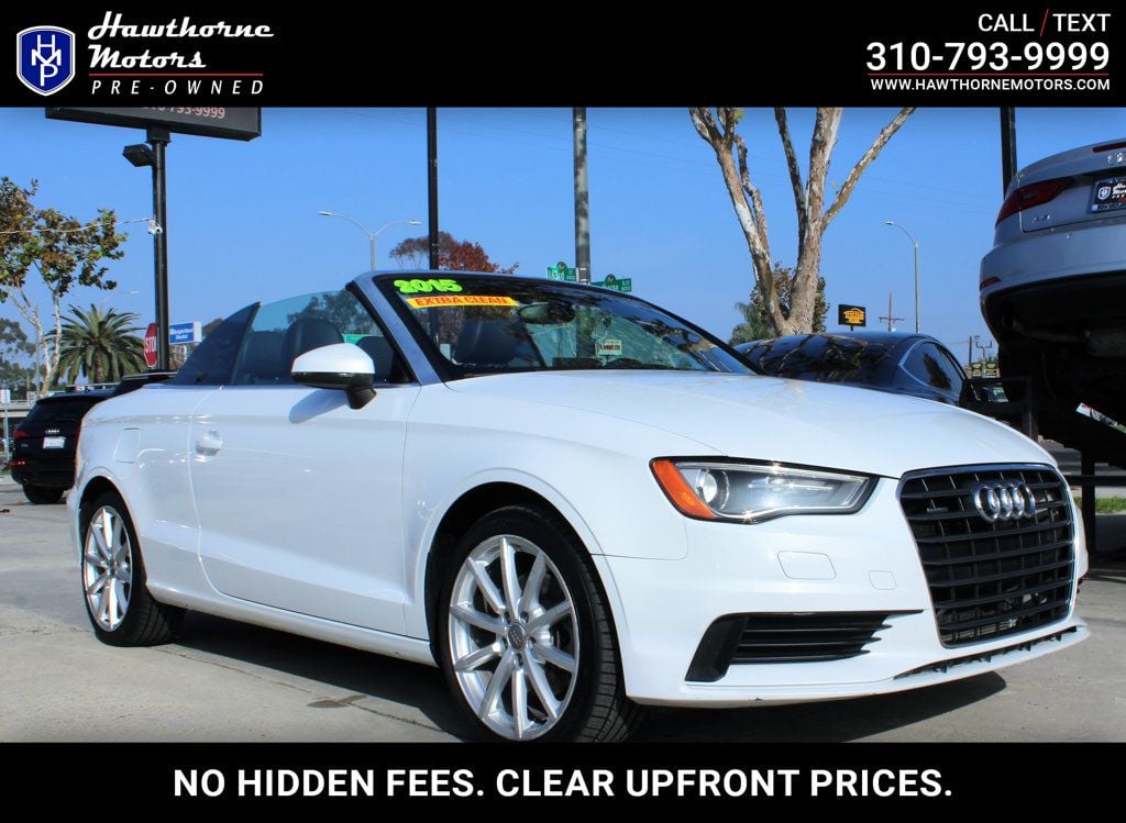 2015 Audi A3 Cabriolet 2dr Cabriolet quattro 2.0T Premium - 23009748 - 0