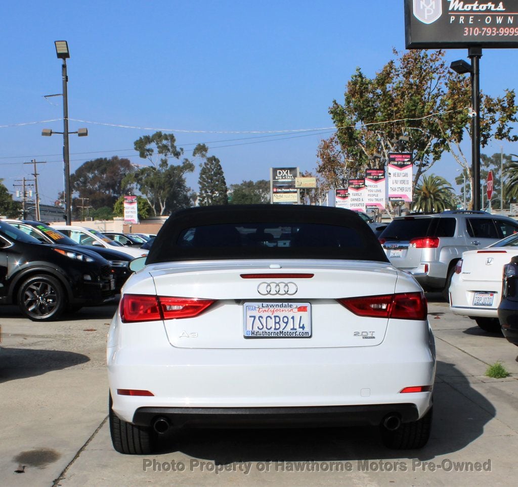 2015 Audi A3 Cabriolet 2dr Cabriolet quattro 2.0T Premium - 23009748 - 3