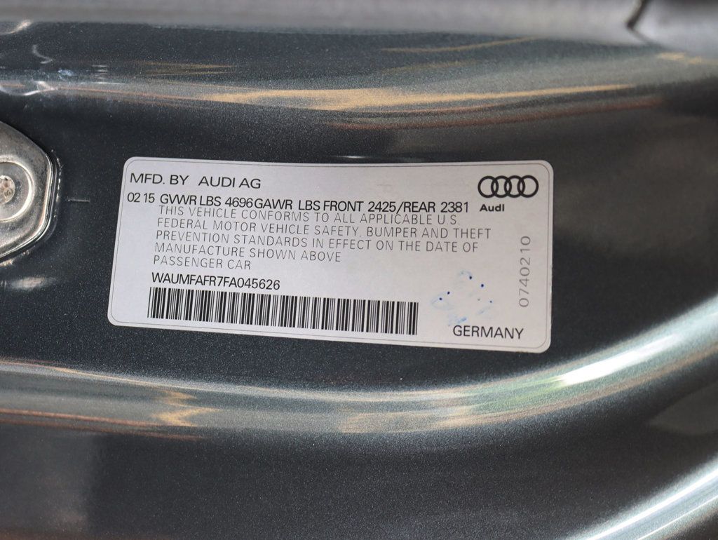 2015 Audi A5 2dr Coupe Auto quattro 2.0T S-Line Premium Plus W/ Technology - 23037452 - 31