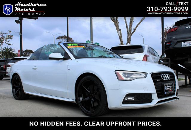 2015 Audi A5 Cabriolet 2dr Cabriolet Auto quattro 2.0T Premium Plus - 22967192 - 0