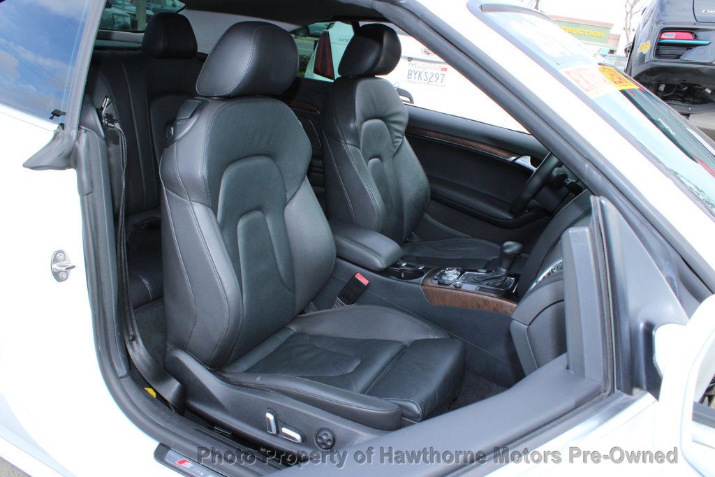 2015 Audi A5 Cabriolet 2dr Cabriolet Auto quattro 2.0T Premium Plus - 22967192 - 12