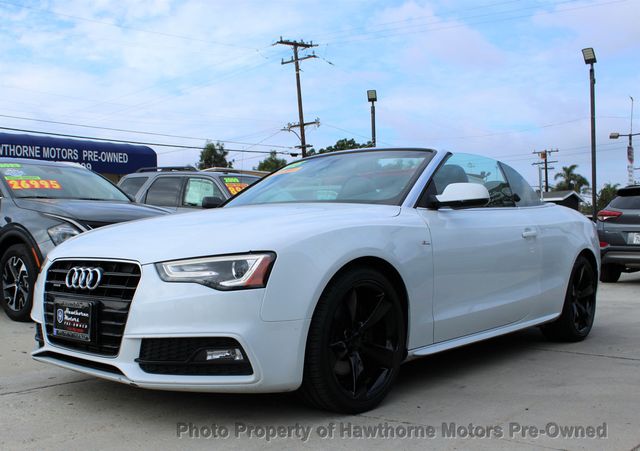 2015 Audi A5 Cabriolet 2dr Cabriolet Auto quattro 2.0T Premium Plus - 22967192 - 1
