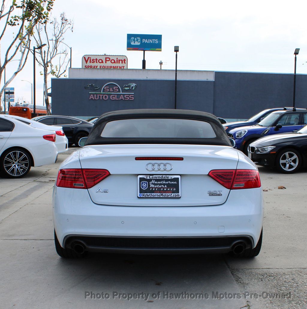 2015 Audi A5 Cabriolet 2dr Cabriolet Auto quattro 2.0T Premium Plus - 22967192 - 5