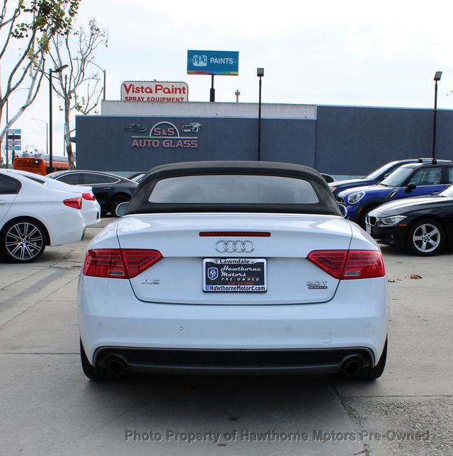 2015 Audi A5 Cabriolet 2dr Cabriolet Auto quattro 2.0T Premium Plus - 22967192 - 5