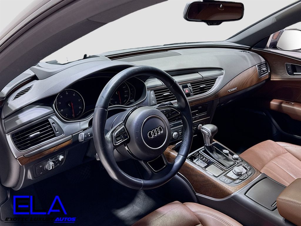 2015 Audi A7 PRESTIGE! BROWN GUTS! DRIVER ASSIST! BLACK OPTIC! - 22958496 - 10