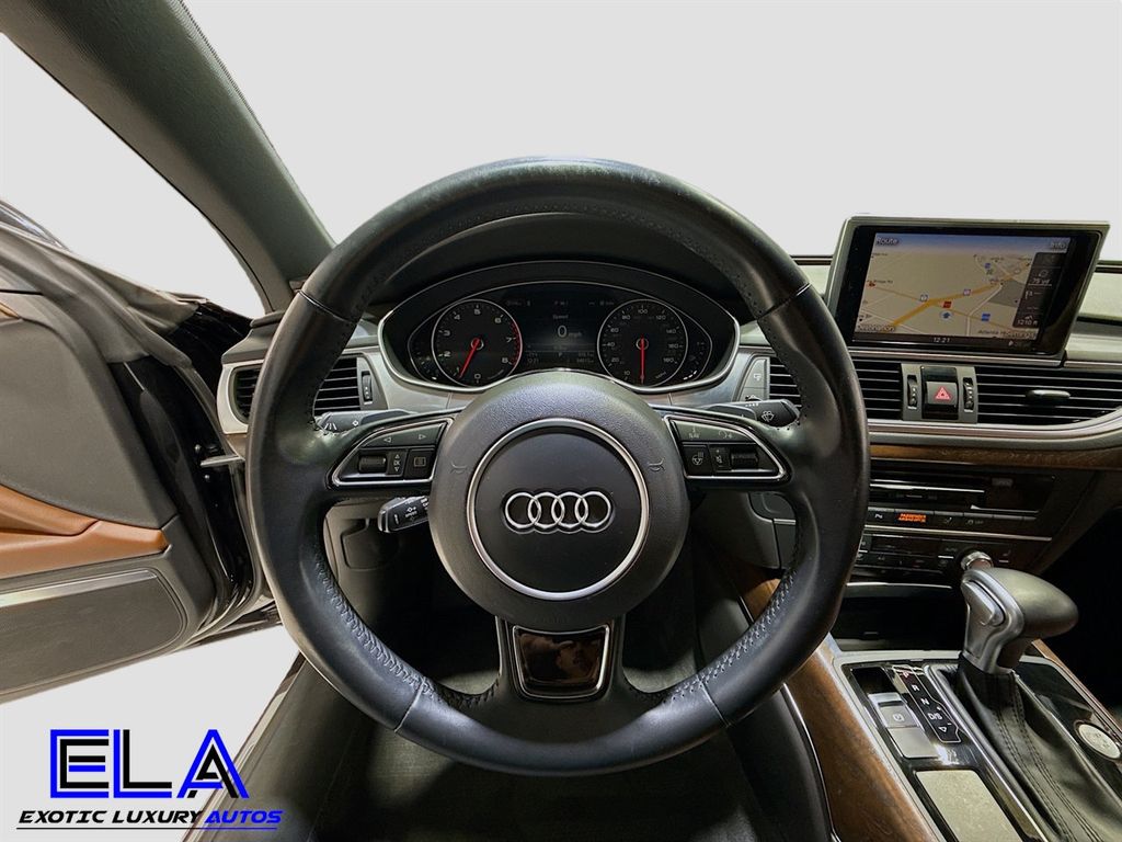 2015 Audi A7 PRESTIGE! BROWN GUTS! DRIVER ASSIST! BLACK OPTIC! - 22958496 - 12